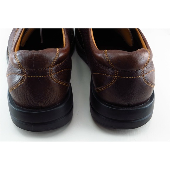 DOCKERS Derby Oxfords Brown Leather Men Shoes Size 8‎ Medium main image 5